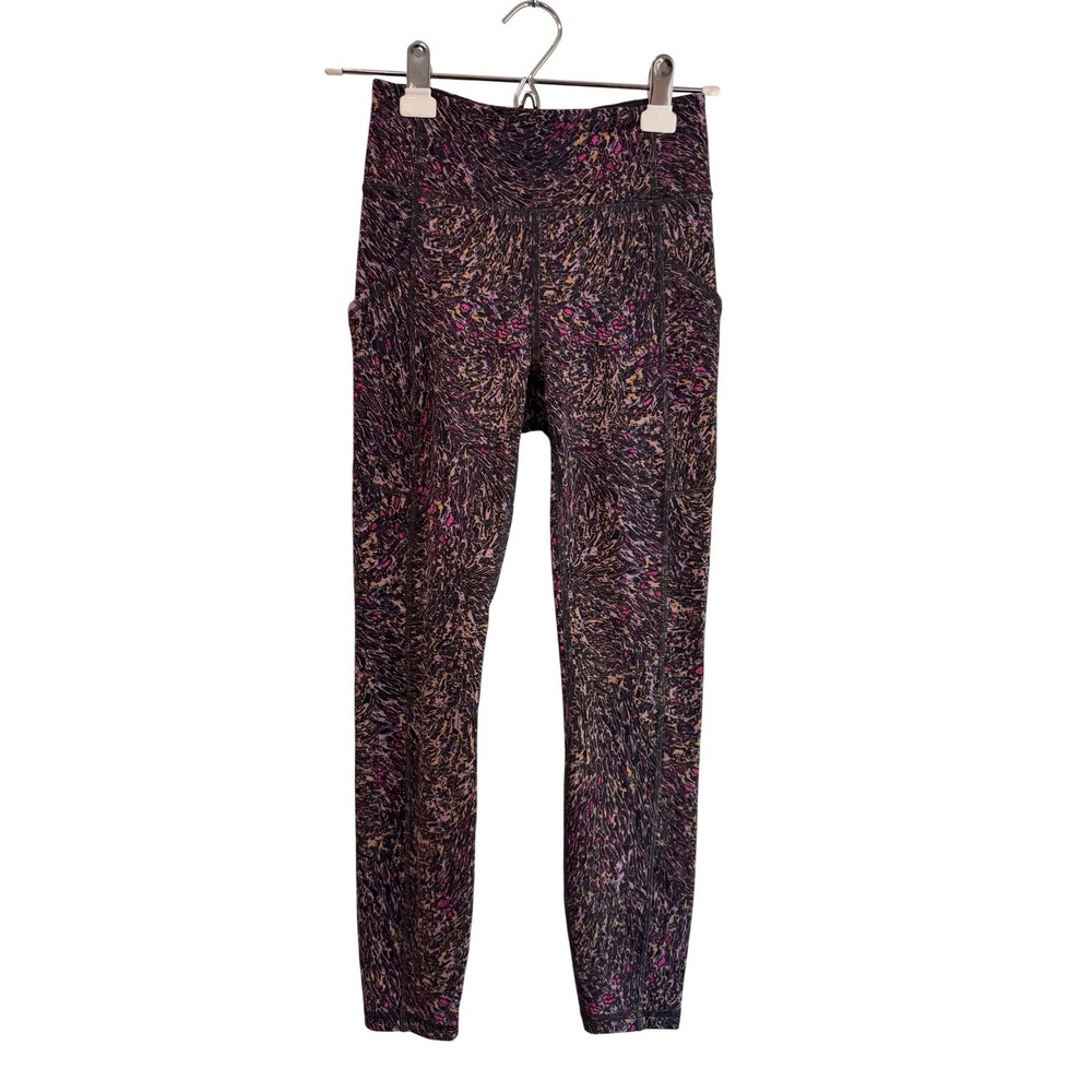 Lululemon Invigorate High-Rise Tight‎ 25 Topography Multi Everlux LW5CT8S Size 4